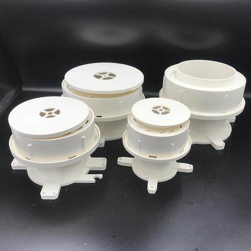 PVC积水器预埋移位可调止水节12公分110同层处理器偏心双联防漏宝 - 图1