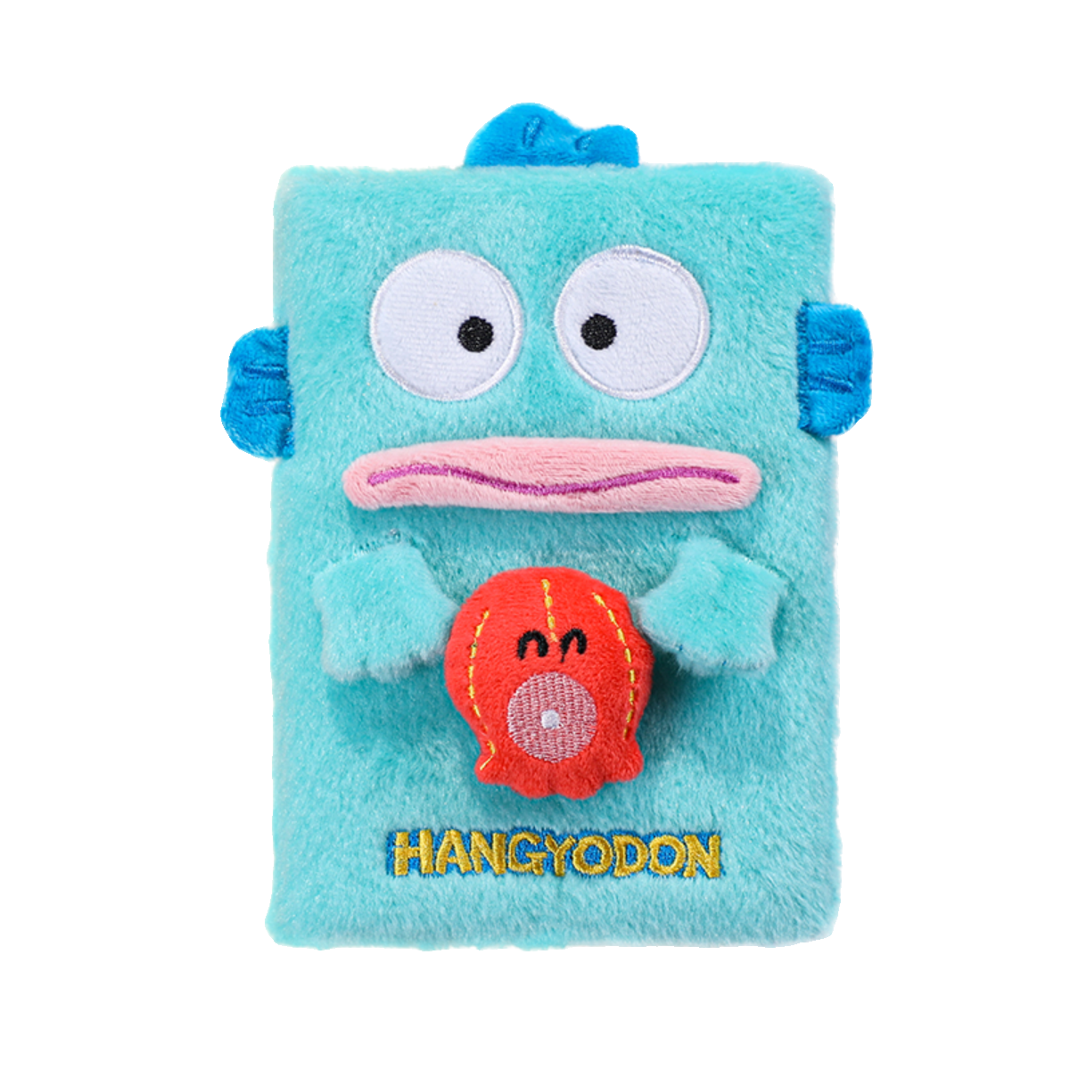 正版三丽鸥学生卡通B6笔记本丑鱼毛绒本高颜值记事本可爱毛毛本,淘宝优惠券,粉丝福利购,淘宝优惠卷