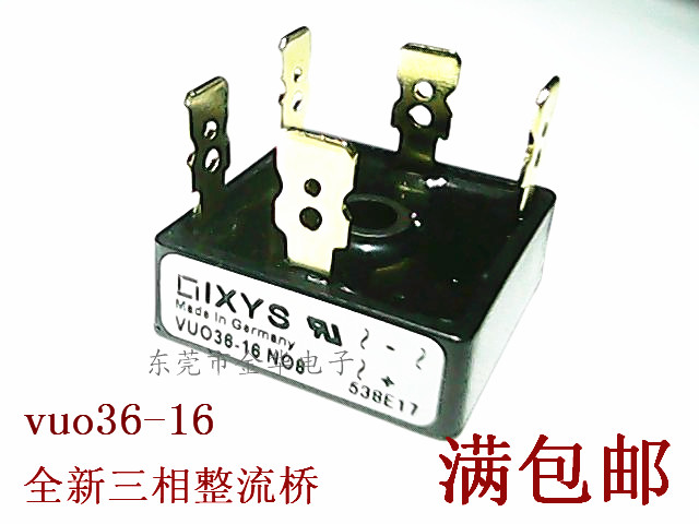 VU036-16 VUO36-16NO8 VUO36-16N08三相整流器整流器 36A1600V-图1