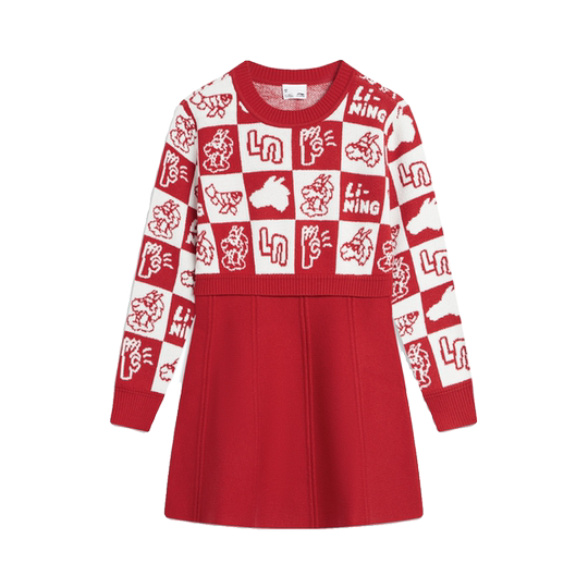 Li Ning women's spring and summer breathable dress