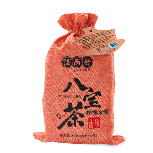江南好八宝茶百合玫瑰酱姜母红糖宁夏枸杞百合花草茶480克布袋 - 图3