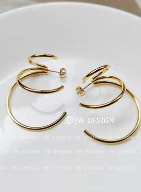 设计师立体修饰脸型耳环