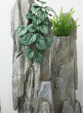 仿真石头玻璃钢造景假石头摆件