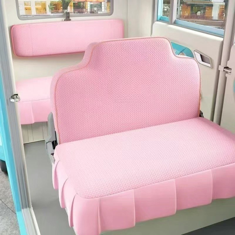 海宝凤凰pro盛昊F3Z1G2G3金彭金博电动三轮车座套四轮车坐垫套罩 - 图1