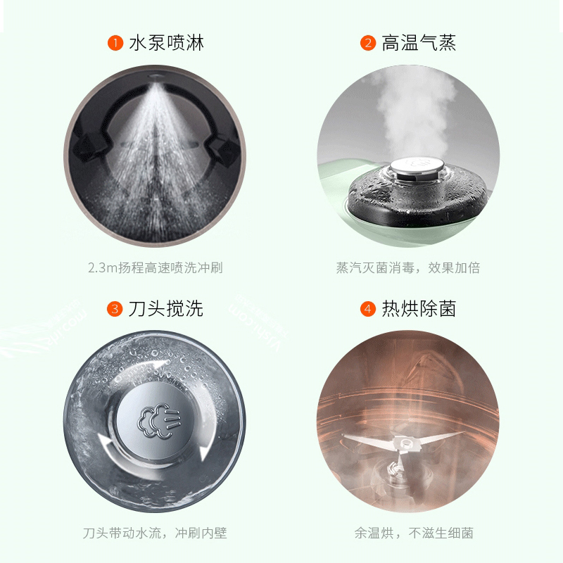 九阳k520不用手洗破壁家用豆浆机 九阳纳辰豆浆机