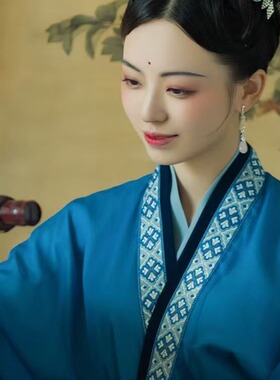 「淡妆」新中式国风配汉服粉色耳环年轻改良旗袍裙无耳洞耳夹饰品