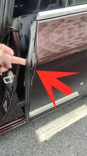 适配宝马3系5系7系X6 5GT门边X5后车门前密封胶条E66 车门B柱胶条 - 图2