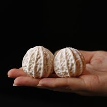 Antlers Creative Engraving Walnut Fitness Healthcare Handball Decompression Handlebar text Playing Handpan Walnut to hold the ball in hand