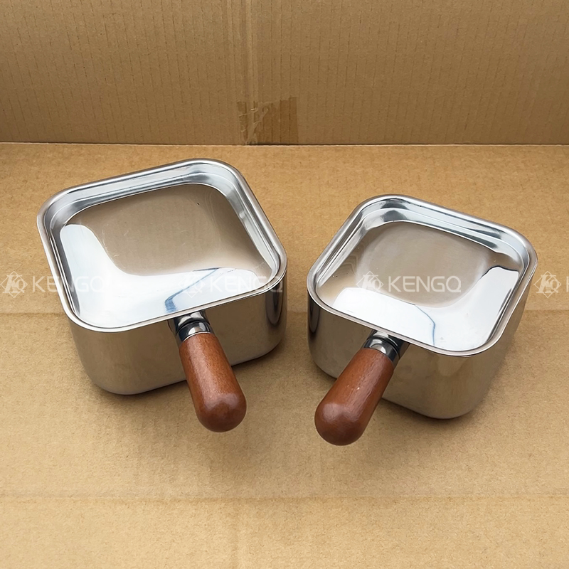 316不锈钢泡面碗方形盒子带手柄早餐碗学生宿舍一人食小锅吃饭碗
