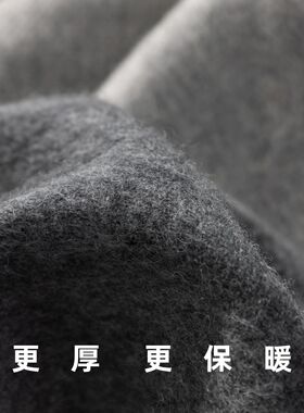 100%羊羔毛双面双色羊毛围巾女秋冬韩系氛围感加大加长高级感披肩