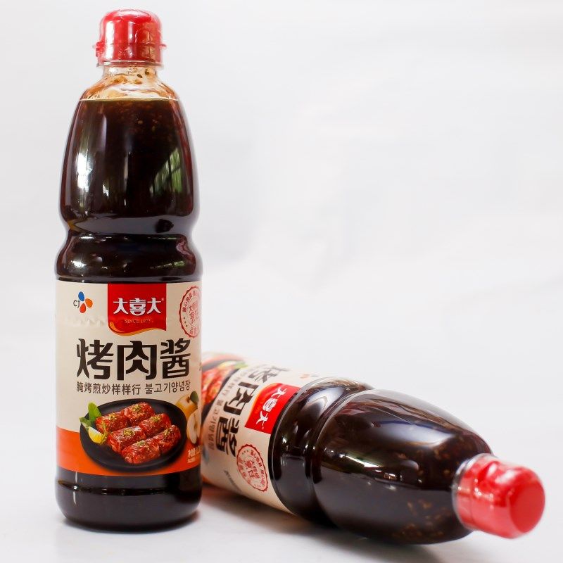 大喜大烤肉酱1.2kg韩式蘸料蘸酱五花肉腌制BBQ烧烤原味烤肉酱调味,淘宝优惠券,粉丝福利购,淘宝优惠卷