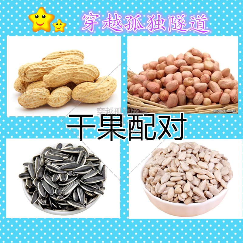 自闭症儿童整体剥开干果配对卡片早教幼儿园宝宝认知语言康复教具