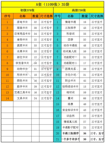 自闭症儿童语言康复孤独症ABA认知理解学说话卡片全套卡片玩教具 - 图0