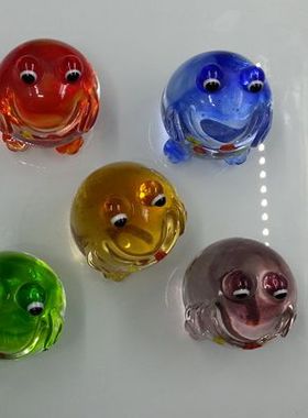工艺摆件琉璃青蛙礼品动物造型