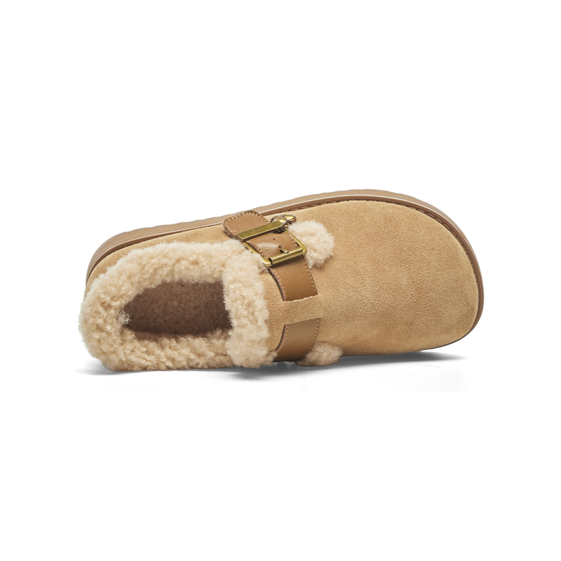 红蜻蜓冬季厚底女鞋BD61618011D休闲棉鞋BD61618012D耐磨加绒保暖 - 图1