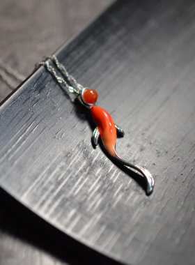 江南古典文艺清新吉祥景泰蓝红锦