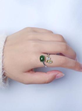 女做工精细活口指环11