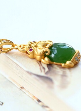 天然石头百搭精美大方时尚复古霸