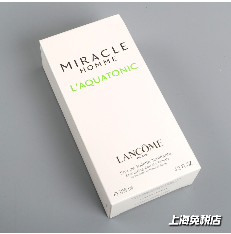 绝版正品Lancome兰蔻Miracle Homme真爱奇迹男士香水125ml-图3