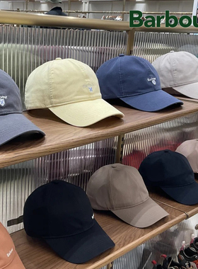 Barbour户外软顶复古棒球帽四季