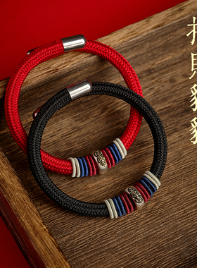 本命佛九乘迦叶金刚结红绳手绳女