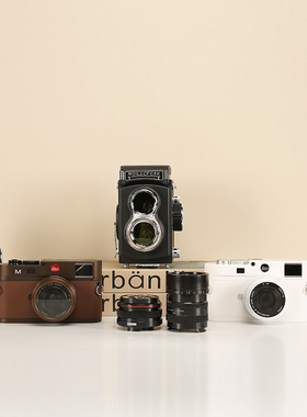 莱卡单反相机模型影视道具摆件装饰柜饰品简约售楼处样板房软装