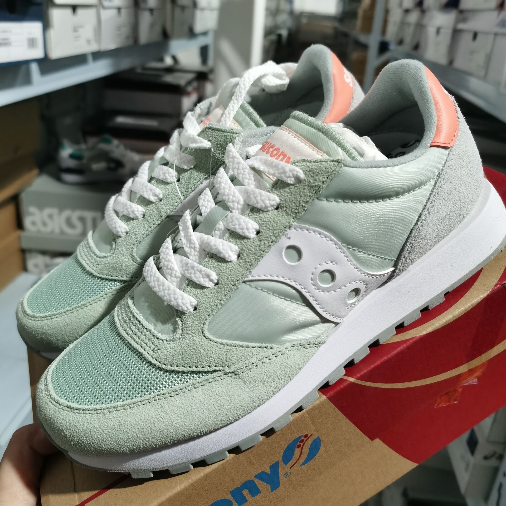 索康尼/Saucony Jazz Original特价清仓！复古慢跑鞋 女鞋