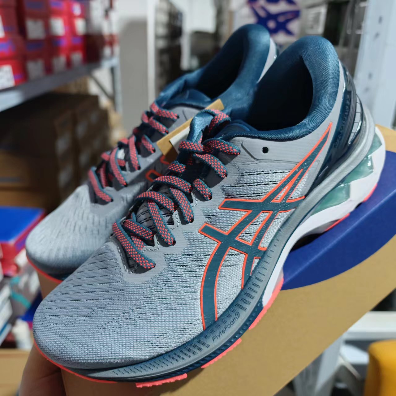 亚瑟士/Asics Gel-KAYANO27 K27 男女 支撑跑步鞋 酷动城 马拉松 - 图2