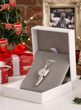 我们阿森纳是不可战胜的纯银项链