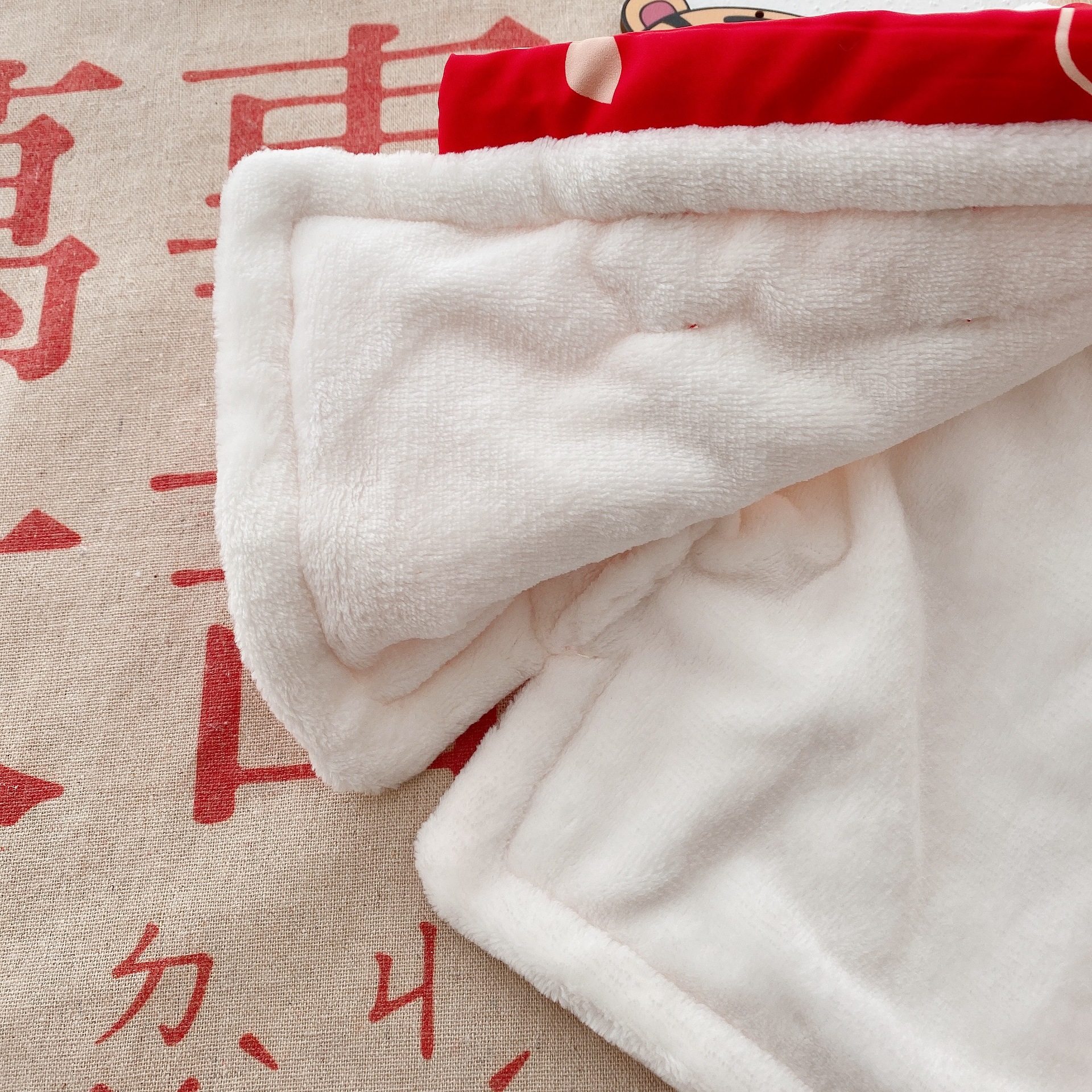 宝宝拜年服平安喜乐加绒唐装礼服 允哲连衣裙