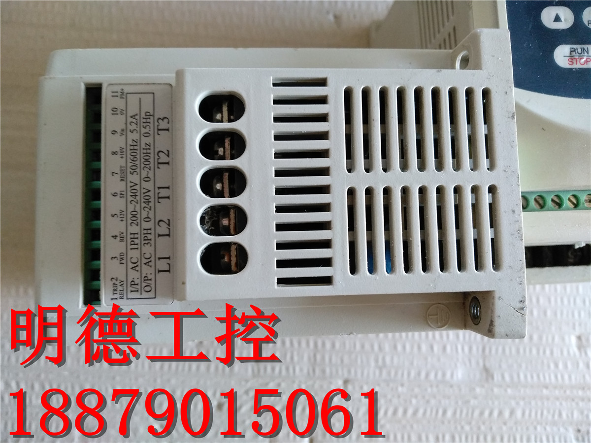 原装台安变频器E2-2P2-H1 E2-201-H1A 0.2KW 220V 包好用 - 图1