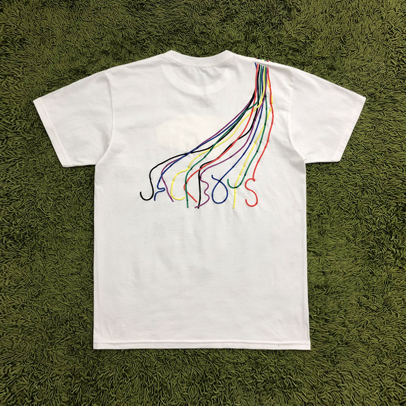 Travis Scott JackBoys Cord Cutters T-Shirt TS游戏机短袖T恤潮-图0