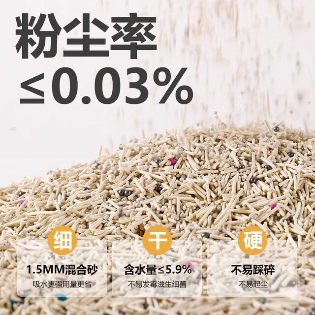 Guazhoumu Mixed Deodorized Cat Litter 40kg ລາຄາບໍ່ແພງ