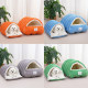 Cat nest is warm in winter, semi-enclosed, removable and washable for all seasons, cat nest, kennel, cat bed, cat house, kitten nest mat