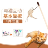 Игрушка, мятный колокольчик, котенок, кот