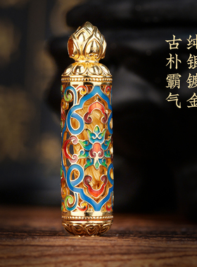 释迦牟尼佛吊坠纯银本命年礼物