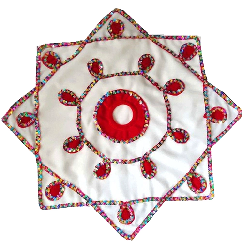 Носовой платок Flower Dance Two Two Plaza Dance Red Finebar Test Matsuki Northeast High -End Professional Twisted Yangge Studio