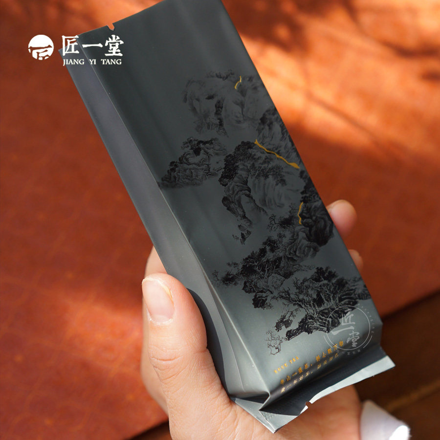 匠一堂散茶岩茶蚕丝浅泡袋烫金茶叶空泡袋公版蚕丝触感泡袋,淘宝优惠券,粉丝福利购,淘宝优惠卷