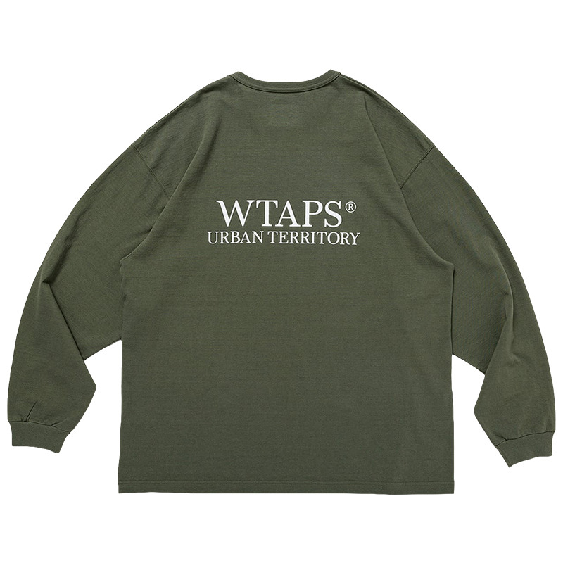 MOON现货WTAPS DESIGN 03 LS COTTON LEAGUE 宽松长袖T恤 23SS-WTAPS品牌-美乐淘潮牌汇