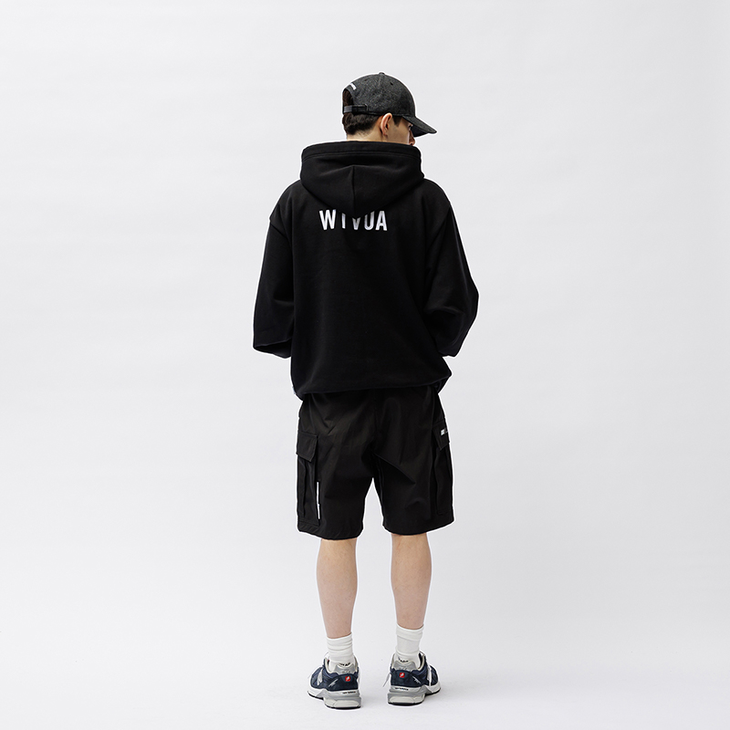 现货WTAPS SIGN/ HOODY/ COTTON. TSSC字母logo套头帽衫24SS-图2