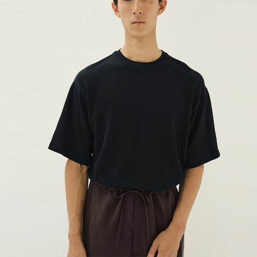现货 KAPTAIN SUNSHINE Mini Terry Half-sleeve纯色半袖T恤 26SS - 图2