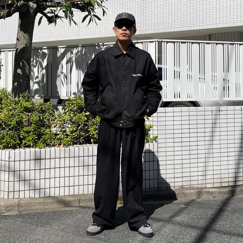 现货Cootie T/W 2 Tuck Easy Pants 两褶休闲裤24SS - 图0