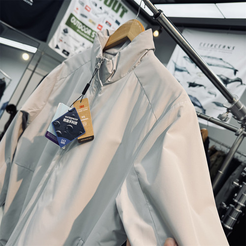 3M新雪丽暖绒商务休闲城市通勤户外防风保暖防泼水立领棉衣棉服男 - 图0