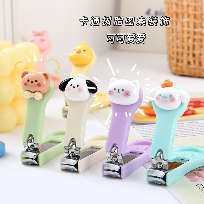卡通可爱指甲刀便携式指甲钳指甲剪开业活动地推扫实用分享小礼品-图1