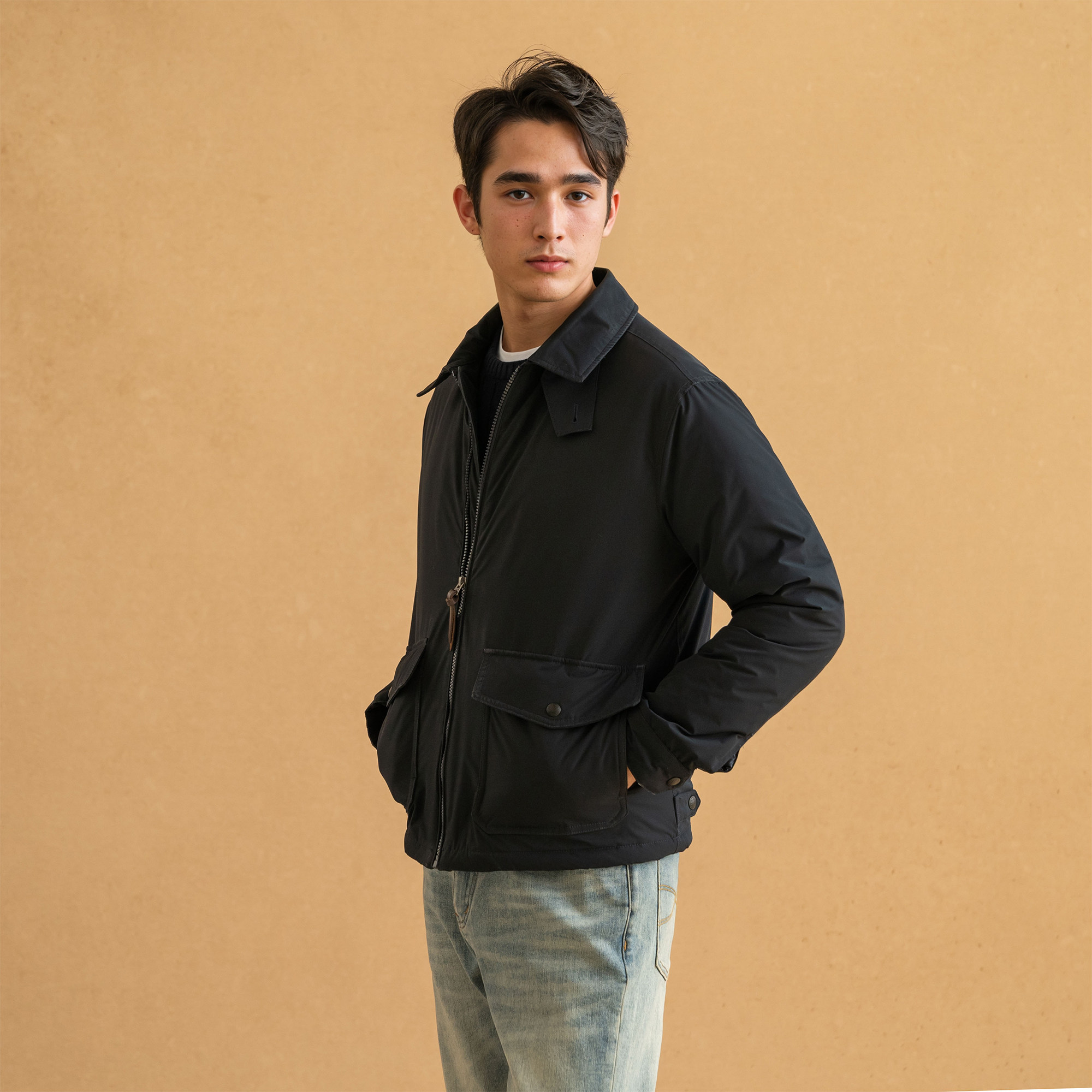 PUPP秋冬美式男士软质轻薄短款户外防风复古保暖间棉夹克棉服外套,淘宝优惠券,粉丝福利购,淘宝优惠卷