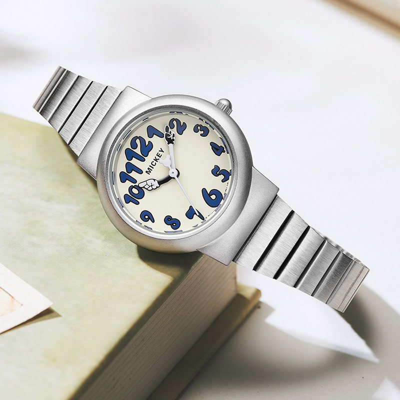 迪士尼儿童手表女孩初中生高中女款学生高颜值中学生女生生日礼物,淘宝优惠券,粉丝福利购,淘宝优惠卷