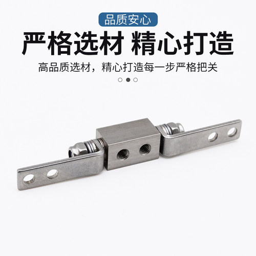 304不锈钢支架显示器机械仪器医疗设备仪器可调360°定位翻转止动 - 图0