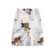 2026 Summer New Linen Lyocell Floral High Waist Retro Skirt HBZXW919674