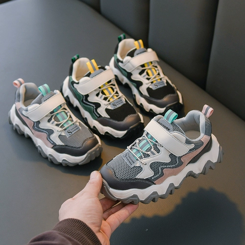 Весенняя детская модная спортивная обувь, модель весна/осень 2022 года, осенняя