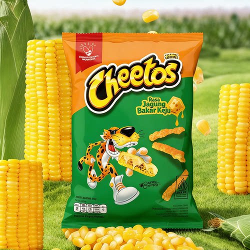 临期印尼进口cheeetos奇多玉米棒办公室休闲零食120g*1包零食 - 图1